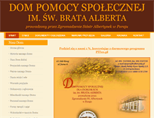 Tablet Screenshot of dpsporaj.albertynki.pl